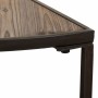 Jeu de 2 tables Alexandra House Living Marron Fer Bois d'épicéa 45 x 40 x 91 cm