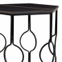 Jeu de 2 tables Alexandra House Living Noir Fer Bois MDF 39 x 57 x 39 cm