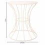 Side table Alexandra House Living White Iron 20 x 50 x 21 cm