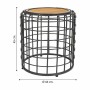 Centre Table Alexandra House Living Brown Black Grey Iron Fir wood 44 x 45 x 44 cm