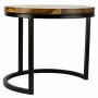 Table Basse Alexandra House Living Marron Fer Bois de manguier 38 x 65 x 38 cm