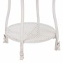 Centre Table Alexandra House Living White Glass Iron 50 x 60 x 50 cm