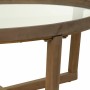 Table Basse Alexandra House Living Marron Fer Bois d'épicéa Verre trempé 100 x 43 x 100 cm