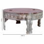 Centre Table Alexandra House Living White Mango wood 80 x 41 x 80 cm