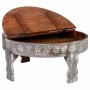 Centre Table Alexandra House Living White Mango wood 80 x 41 x 80 cm