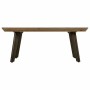 Centre Table Alexandra House Living Brown Iron Plate Fir wood 50 x 40 x 100 cm