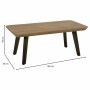 Centre Table Alexandra House Living Brown Iron Plate Fir wood 50 x 40 x 100 cm