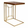 Corner table Alexandra House Living Gold Natural 35 x 55 x 45 cm