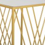 Table d'angle Alexandra House Living Or 40 x 70 x 40 cm