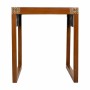 Side table Alexandra House Living Brown Golden 40 x 48 x 42 cm