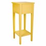 Side table Alexandra House Living Yellow 33 x 78 x 33 cm