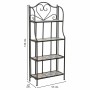 Shelves Alexandra House Living Black Iron Tile 27 x 133 x 57 cm