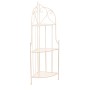 Corner Shelves Alexandra House Living White Metal Iron Ironwork 30 x 38 x 30 cm