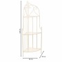 Corner Shelves Alexandra House Living White Metal Iron Ironwork 30 x 38 x 30 cm