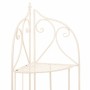 Étagère d'Angle Alexandra House Living Blanc Métal Fer Forge 30 x 38 x 30 cm