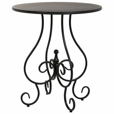 Table Alexandra House Living Black 71 x 80 x 71 cm