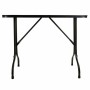 Table Alexandra House Living Black 45 x 75 x 100 cm