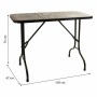 Table Alexandra House Living Noir 45 x 75 x 100 cm