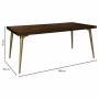 Table Alexandra House Living Brown 90 x 76 x 180 cm