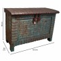 Chest Alexandra House Living Blue Mango wood 44 x 90 x 132 cm