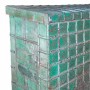 Chest Alexandra House Living Green Iron Acacia Mango wood 43 x 79 x 135 cm