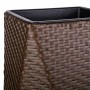 Cache-pot Alexandra House Living Brun foncé Fer Rotin Plastique 31 x 56 x 31 cm