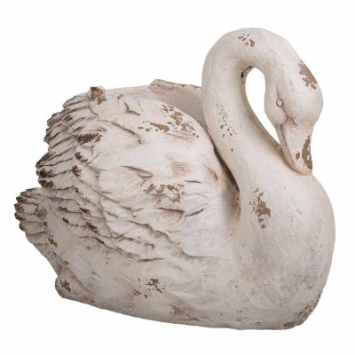 Cache-pot Alexandra House Living Swan Fibre de Verre Magnésium 36 x 46 x 61 cm