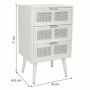 Nightstand Alexandra House Living White 36 x 71 x 42 cm