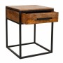 Table de Nuit Alexandra House Living Marron Noir 61 x 57 x 61 cm