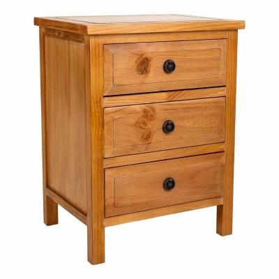 Nightstand Alexandra House Living Brown 62 x 37 x 47 cm