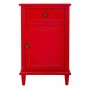 Nightstand Alexandra House Living Red 36 x 72 x 45 cm