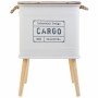 Nightstand Alexandra House Living White 41 x 41 x 61 cm