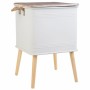 Nightstand Alexandra House Living White 41 x 41 x 61 cm