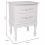 Nightstand Alexandra House Living White 34 x 57 x 42 cm