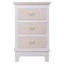 Nightstand Alexandra House Living White 30 x 64 x 40 cm