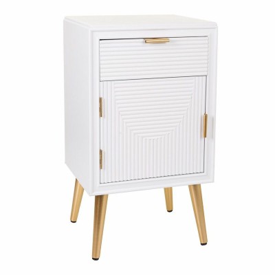 Nightstand Alexandra House Living Golden 36 x 70 x 39 cm