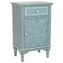 Nightstand Alexandra House Living Blue White 32 x 74 x 46 cm