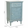 Nightstand Alexandra House Living Blue White 32 x 74 x 46 cm