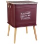 Table de Nuit Alexandra House Living Rouge 41 x 41 x 61 cm