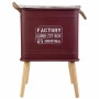 Nightstand Alexandra House Living Red 41 x 41 x 61 cm