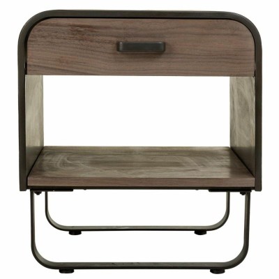 Nightstand Alexandra House Living Brown 52 x 56 x 50 cm