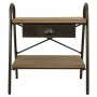 Nightstand Alexandra House Living Brown 42 x 60 x 52 cm