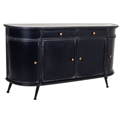 Sideboard Alexandra House Living Black Iron 40 x 80 x 150 cm