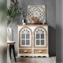 Sideboard Alexandra House Living Iron Fir wood 35 x 90 x 90 cm