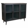 Sideboard Alexandra House Living Brown Black Grey Glass Iron Fir wood 33 x 79 x 102 cm