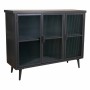 Sideboard Alexandra House Living Brown Black Grey Glass Iron Fir wood 33 x 79 x 102 cm