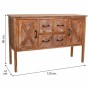 Sideboard Alexandra House Living Brown Pine MDF Wood 80 x 41 x 120 cm