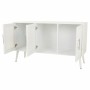 Sideboard Alexandra House Living White Silver Bamboo MDF Wood 41 x 71 x 120 cm