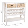 Sideboard Alexandra House Living White Rope MDF Wood 86 x 38 x 88 cm