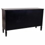 Sideboard Alexandra House Living Black Metal Glass Fir wood 38 x 80 x 140 cm